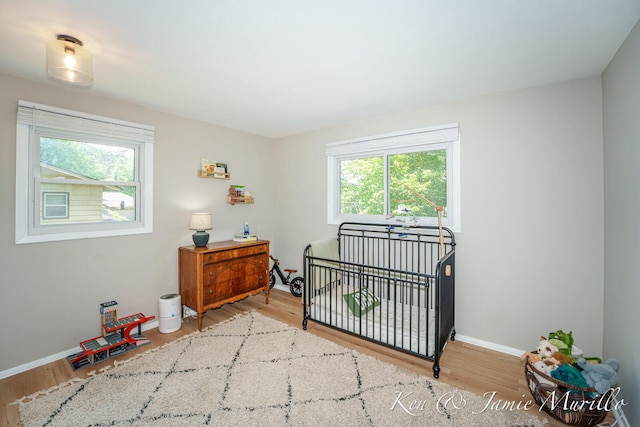 6072 Del Cano Dr SE, Grand Rapids, MI 49546 - bedroom featuring wood finished floors and baseboards