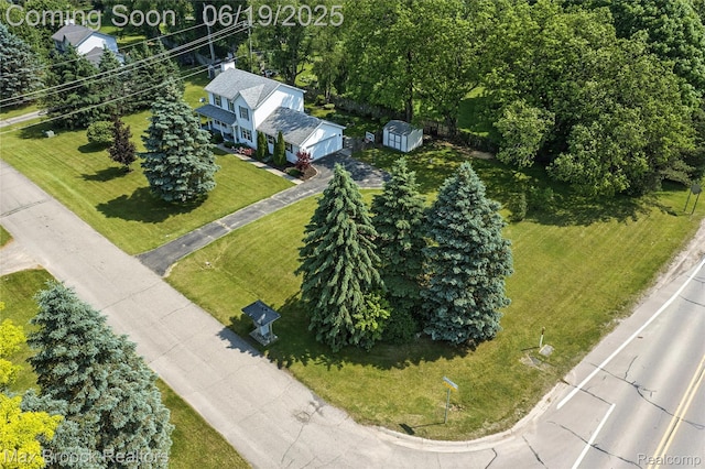 7950 Sandmar Ln, Davisburg, MI 48350 - view from above of property