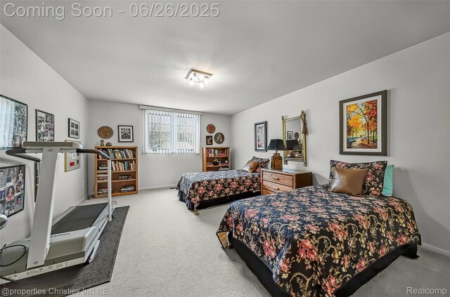 7569 Danbury Cir W, Bloomfield, MI 48322 - carpeted bedroom featuring baseboards