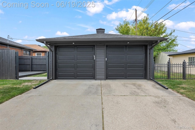 8171 Marian St, Warren, MI 48093 - view of garage