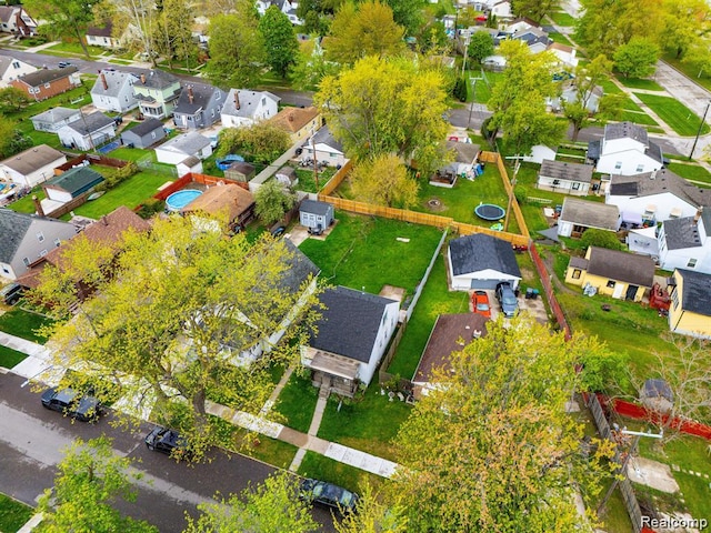 17041 Henry St, Melvindale, MI 48122 - aerial view of property's location with nearby suburban area