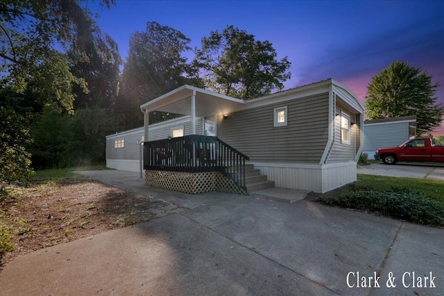 1873 Veronica St SE, Lowell, MI 49331 - view of manufactured / mobile home