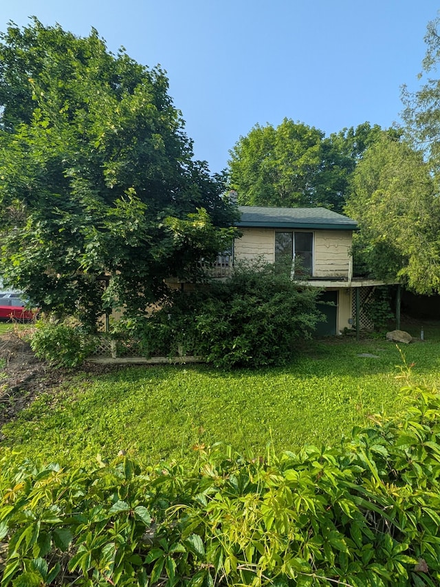 4989 W Jordan Rd, Weidman, MI 48893 - view of yard