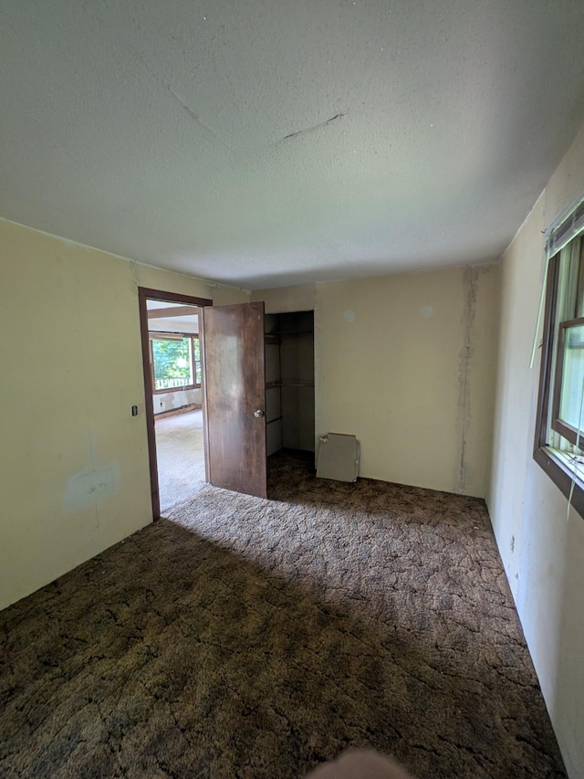 4989 W Jordan Rd, Weidman, MI 48893 - carpeted empty room featuring a textured ceiling