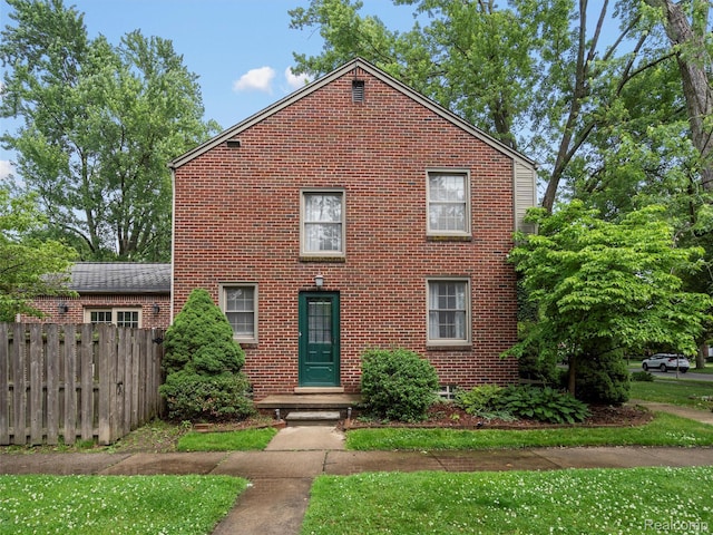 1930 Kenmore Dr, Grosse Pointe Woods, MI 48236 - view of front of house featuring brick siding