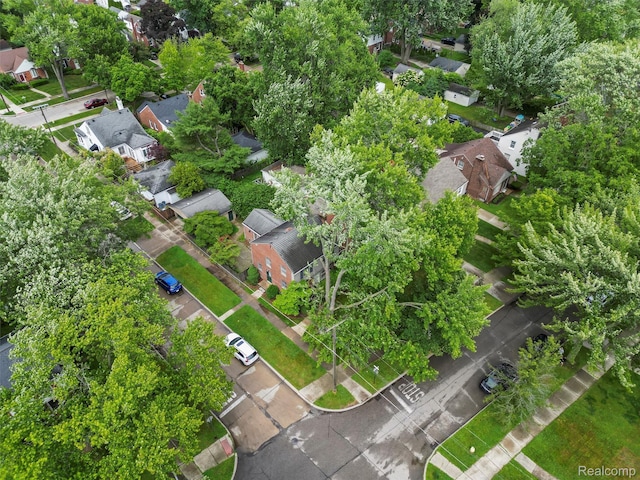 1930 Kenmore Dr, Grosse Pointe Woods, MI 48236 - aerial view of property's location featuring nearby suburban area
