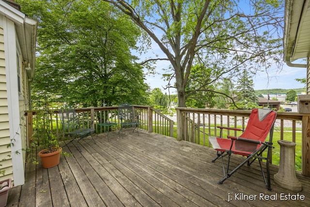 7115 Bronson St SE, Ada, MI 49301 - view of wooden deck