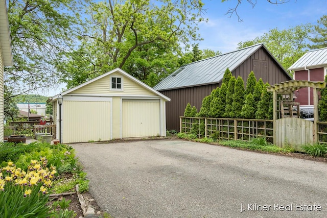 7115 Bronson St SE, Ada, MI 49301 - view of detached garage