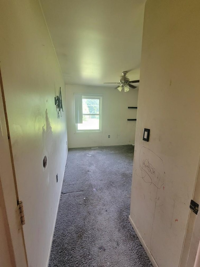 14300 Tuttlehill, Milan, MI 48160 - unfurnished room with carpet and a ceiling fan
