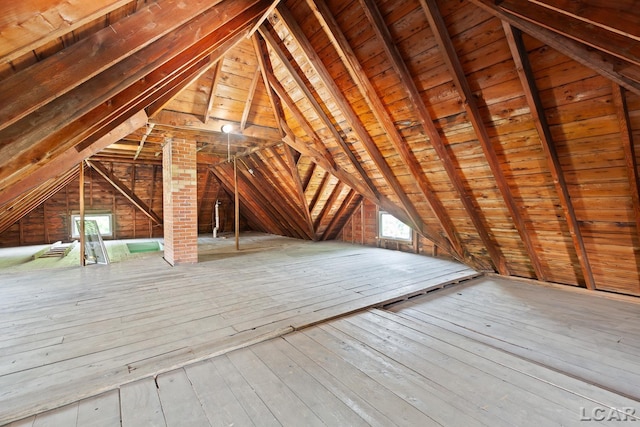 203 S Main St, Onsted, MI 49265 - view of unfinished attic