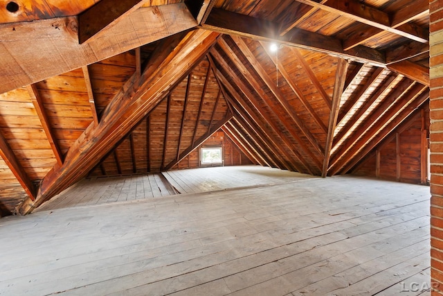 203 S Main St, Onsted, MI 49265 - view of unfinished attic