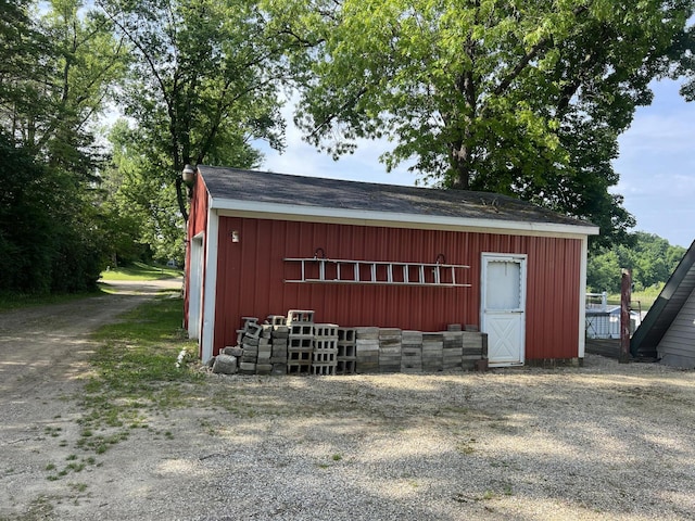 7428 Ansley Ln, Hillsdale, MI 49242 - view of pole building