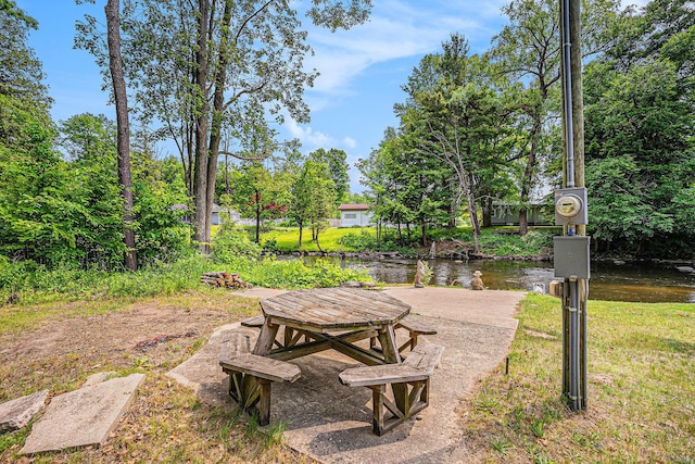 8933 E M 20, Hesperia, MI 49421 - view of yard with a water view