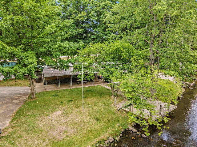 8933 E M 20, Hesperia, MI 49421 - view of yard with a water view