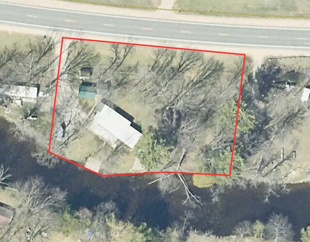 8933 E M 20, Hesperia, MI 49421 - view of property location with property boundaries highlighted