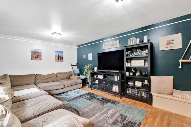 29206 Guy St, Southfield, MI 48076 - living room featuring wood finished floors