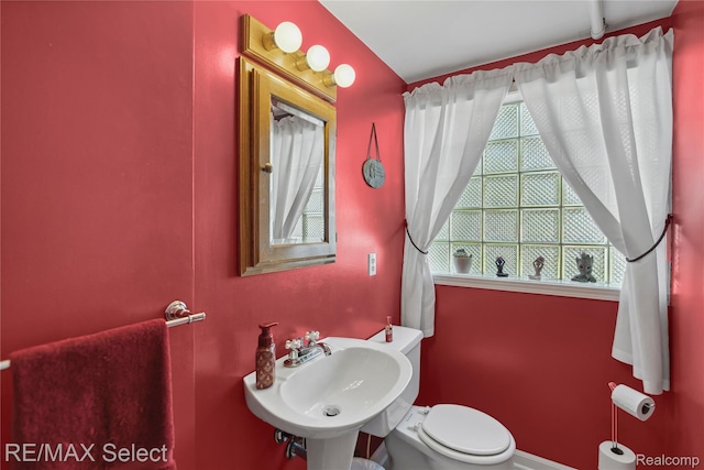 2249 Pauline Dr, Waterford, MI 48329 - half bathroom with a sink and toilet