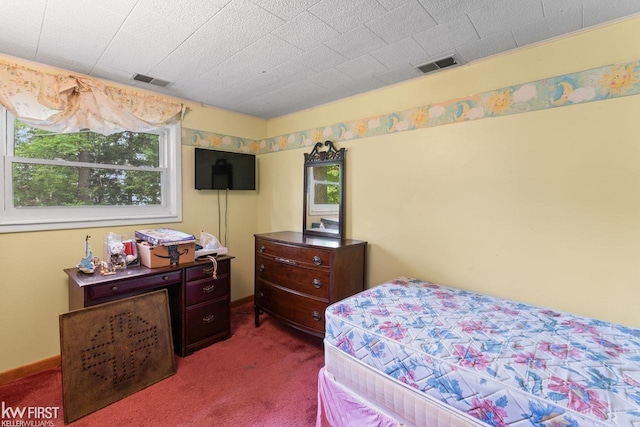 7199 Switzer Dr, Linden, MI 48451 - carpeted bedroom featuring multiple windows