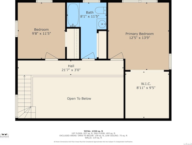 306 S Washington St, Manchester, MI 48158 - view of home floor plan