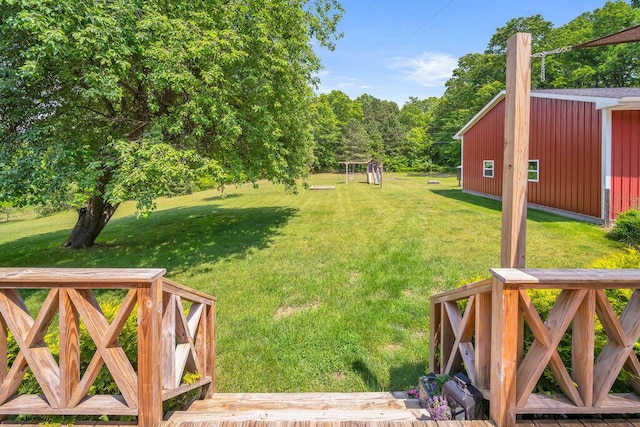 54727 Twin Lakes Rd, Dowagiac, MI 49047 - view of green lawn