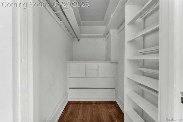 1710 Seminole St, Detroit, MI 48214 - spacious closet featuring wood finished floors