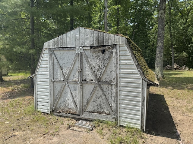 5859 N Utter Rd, Irons, MI 49644 - view of shed