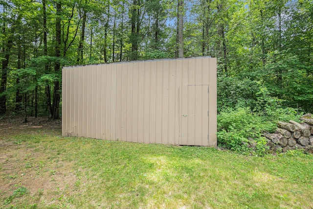 8577 Loveless Dr, Howard City, MI 49329 - view of shed