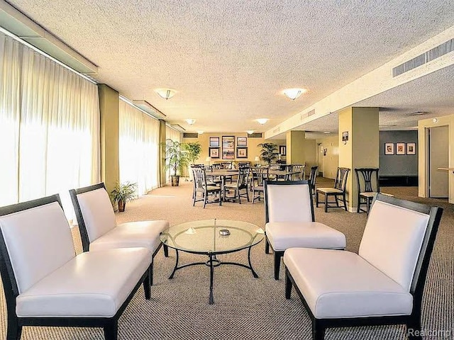 1050 Wall St Unit 2E, Ann Arbor, MI 48105 - community lobby with a textured ceiling