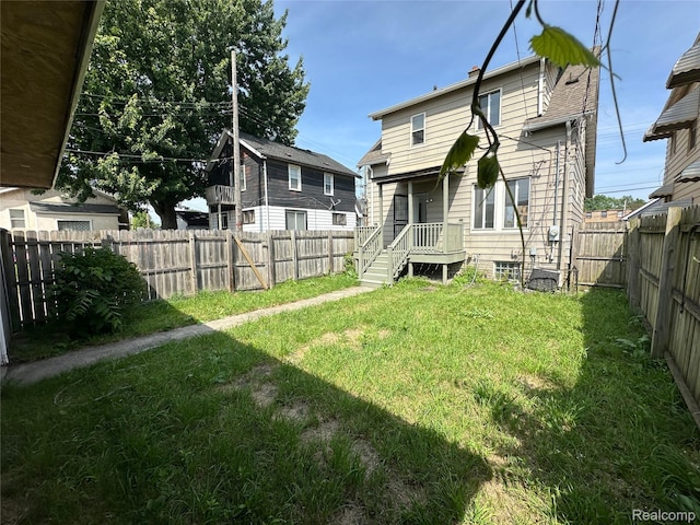 4222 High St, Ecorse, MI 48229 - rear view of house featuring a fenced backyard