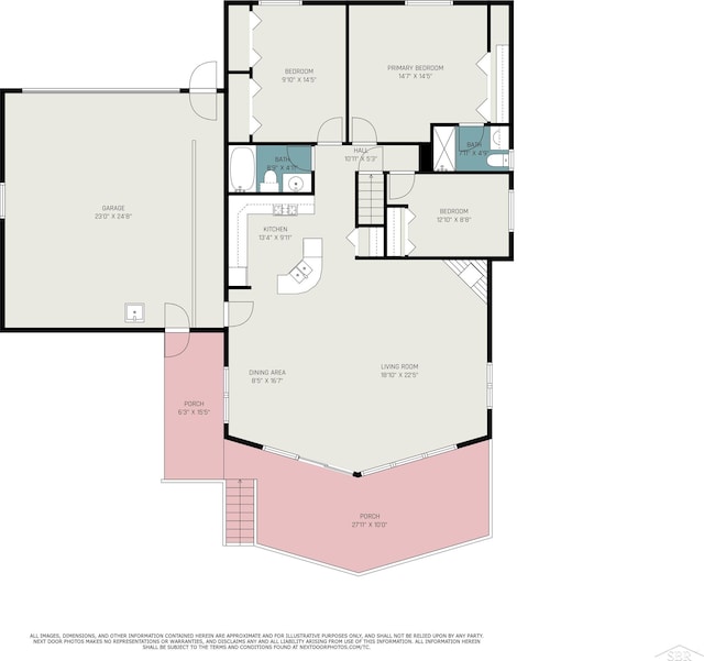 1653 Manchester Way, Gladwin, MI 48624 - view of room layout