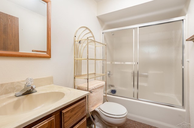 1653 Manchester Way, Gladwin, MI 48624 - bathroom featuring vanity and enclosed tub / shower combo