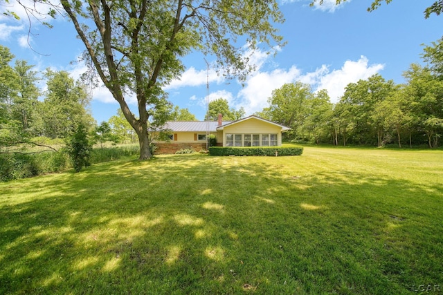 9760 Lime Lake Rd, Hudson, MI 49247 - view of green lawn
