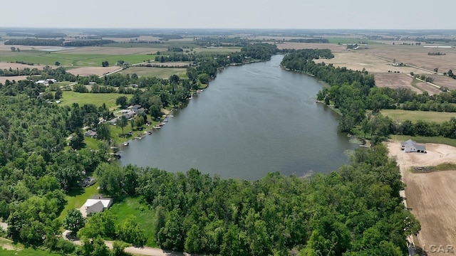 9760 Lime Lake Rd, Hudson, MI 49247 - view of rural area with a nearby body of water