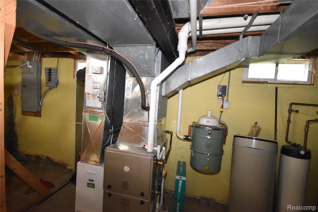 11057 Hogan Rd, Fenton, MI 48436 - utilities featuring electric panel and heating unit