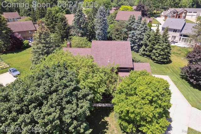 35606 Huntsman Ct, Farmington Hills, MI 48331 - aerial view of residential area