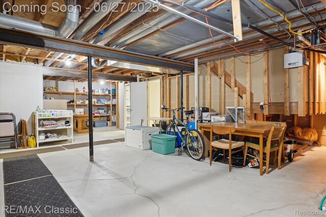 35606 Huntsman Ct, Farmington Hills, MI 48331 - view of unfinished basement