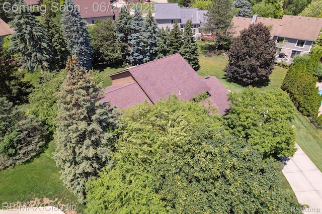 35606 Huntsman Ct, Farmington Hills, MI 48331 - drone / aerial view