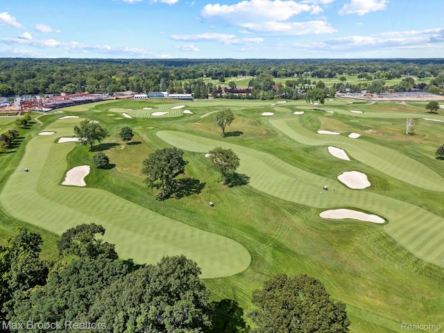 view of property location featuring a tree filled landscape