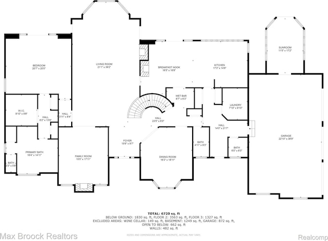 view of floor plan / room layout