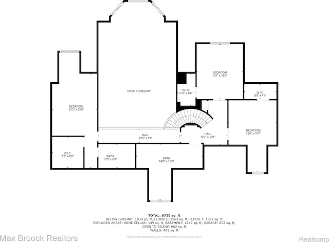 view of floor plan / room layout