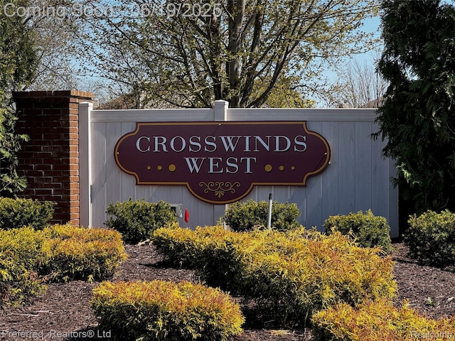 22208 Pondview, Novi, MI 48375 - view of community sign