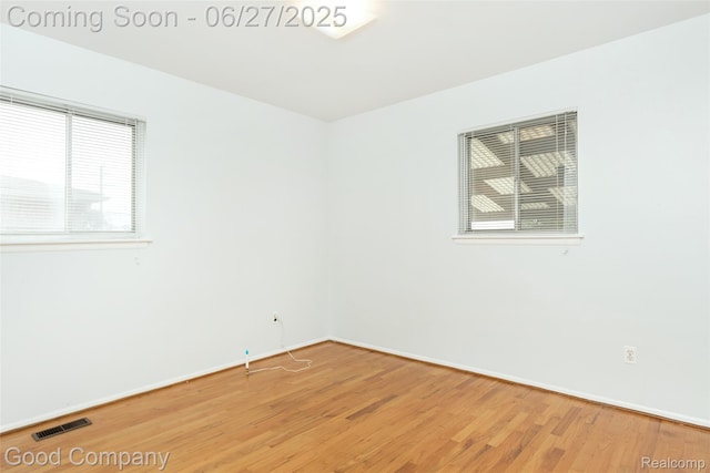 29035 Spoon Ave, Waterford, MI 48071 - unfurnished room featuring plenty of natural light and light wood-type flooring