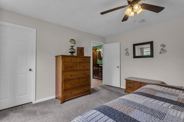 6824 Napoleon Rd, Jackson, MI 49201 - bedroom with light carpet and ceiling fan