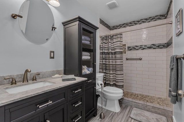 6824 Napoleon Rd, Jackson, MI 49201 - full bath with vanity and tiled shower