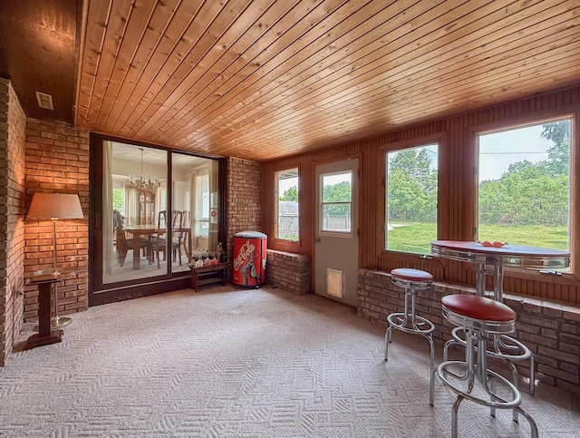 57081 M 51 S, Dowagiac, MI 49047 - sunroom / solarium with a chandelier and a jacuzzi