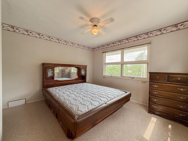 57081 M 51 S, Dowagiac, MI 49047 - bedroom featuring light colored carpet and ceiling fan