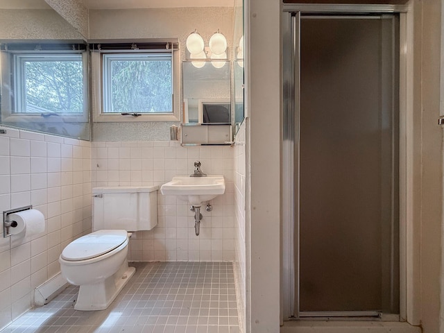 57081 M 51 S, Dowagiac, MI 49047 - full bathroom with a stall shower and tile walls