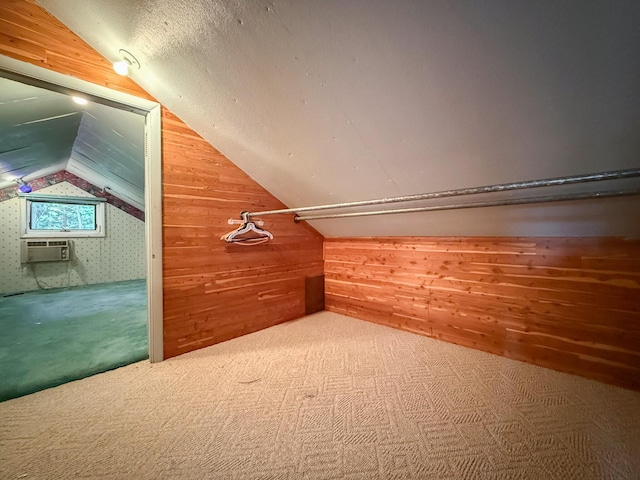 57081 M 51 S, Dowagiac, MI 49047 - bonus room with wooden walls, lofted ceiling, carpet flooring, and cooling unit