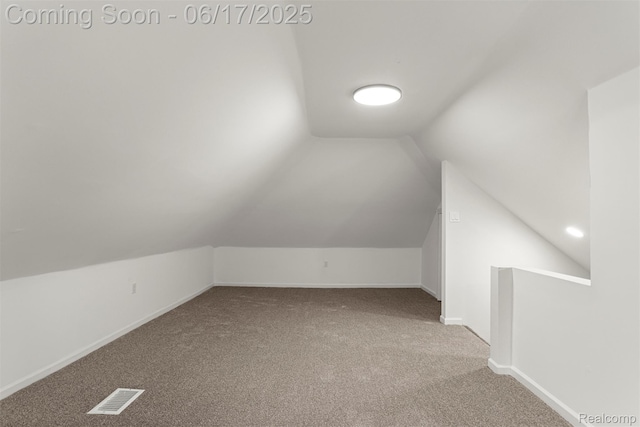 4266 Seminole St, Dearborn, MI 48214 - additional living space with carpet and vaulted ceiling
