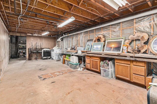 116 E Beech St, Fruitport, MI 49415 - view of unfinished basement